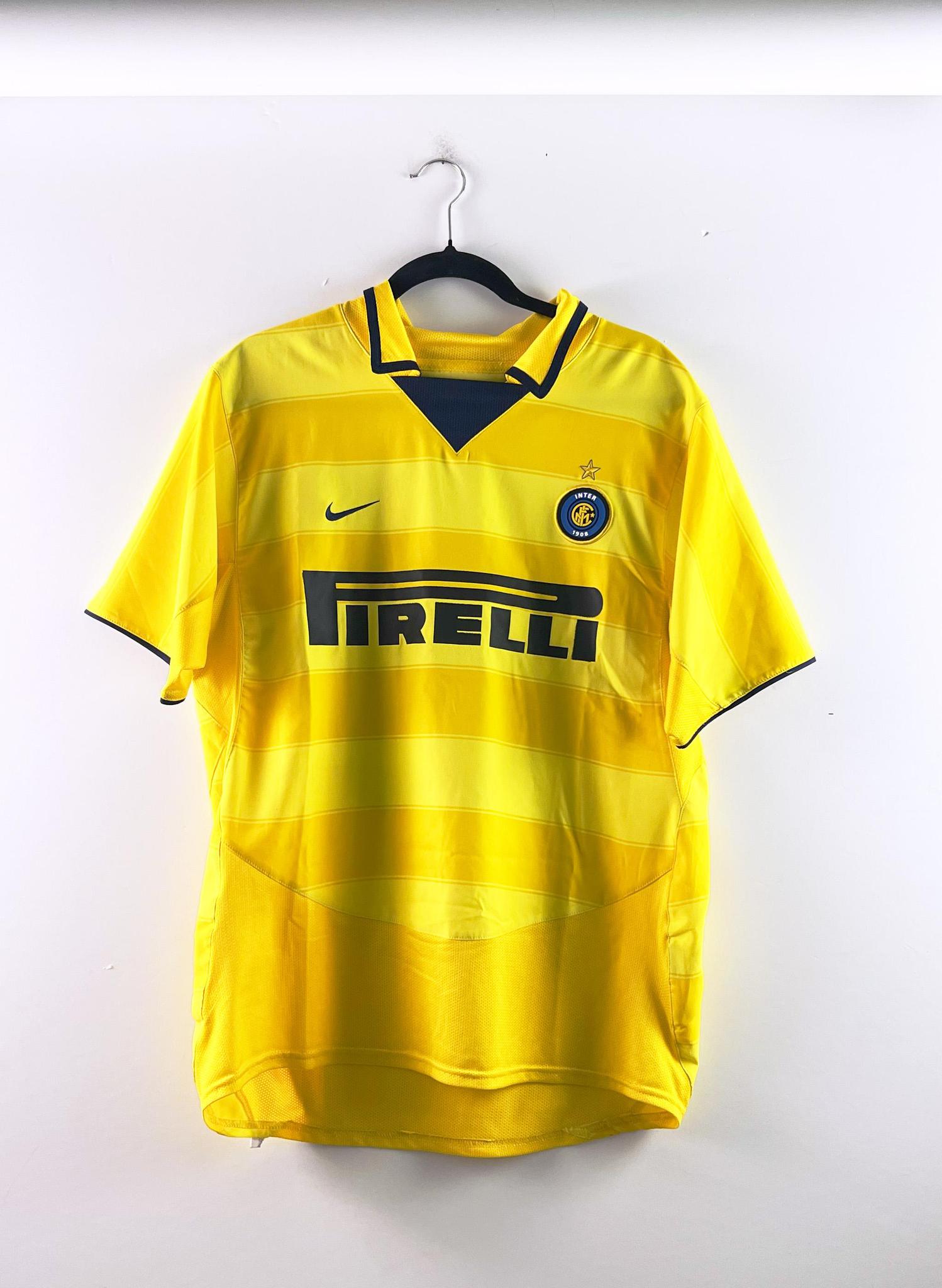 アドリアーノ　ユニフォーム 03/04 インテル 03-04 Inter Milan Away Kit - 'Adriano #10' – Chromatic