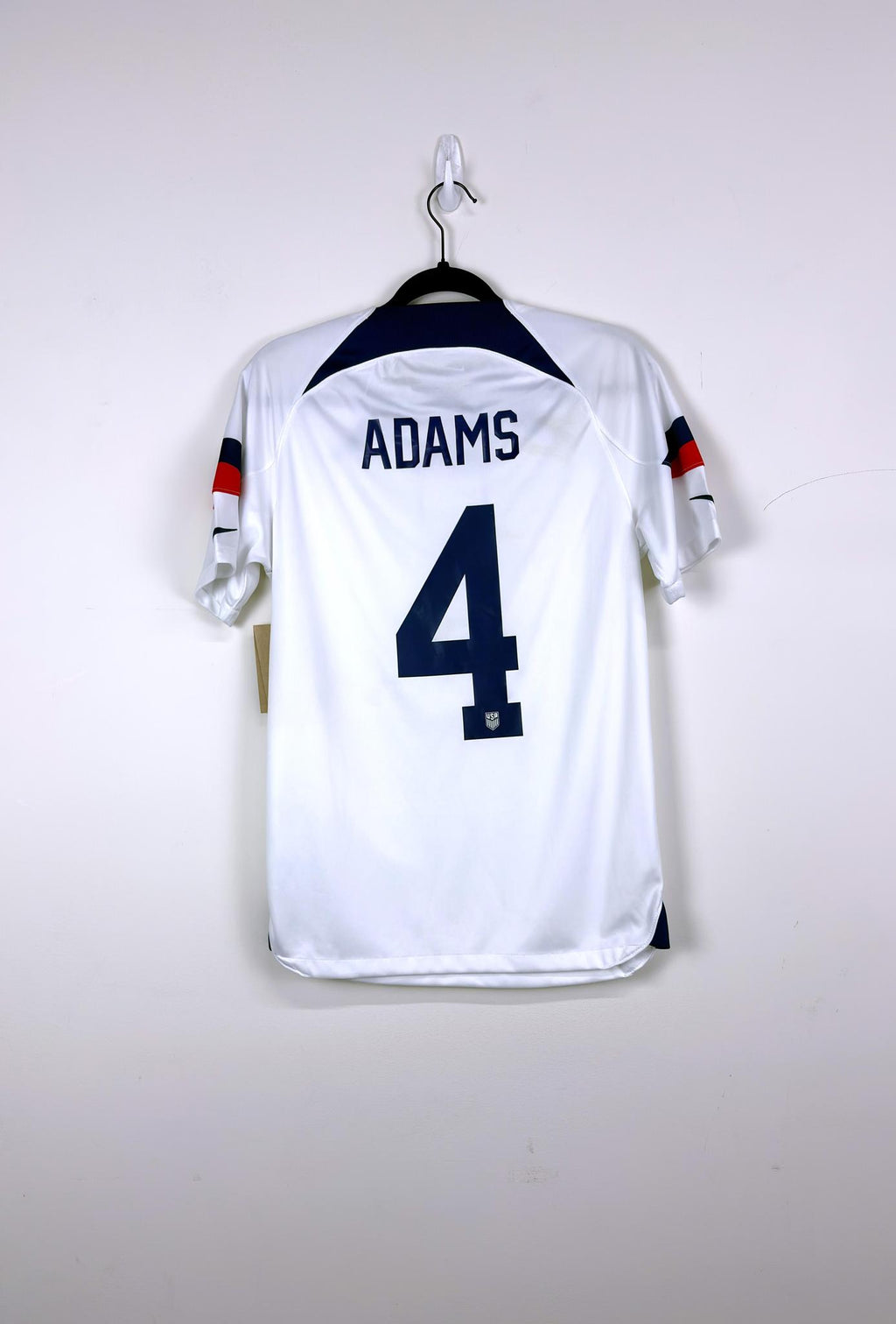 '22-23 US Men's National Football Team Home Kit - 'Adam #4'
