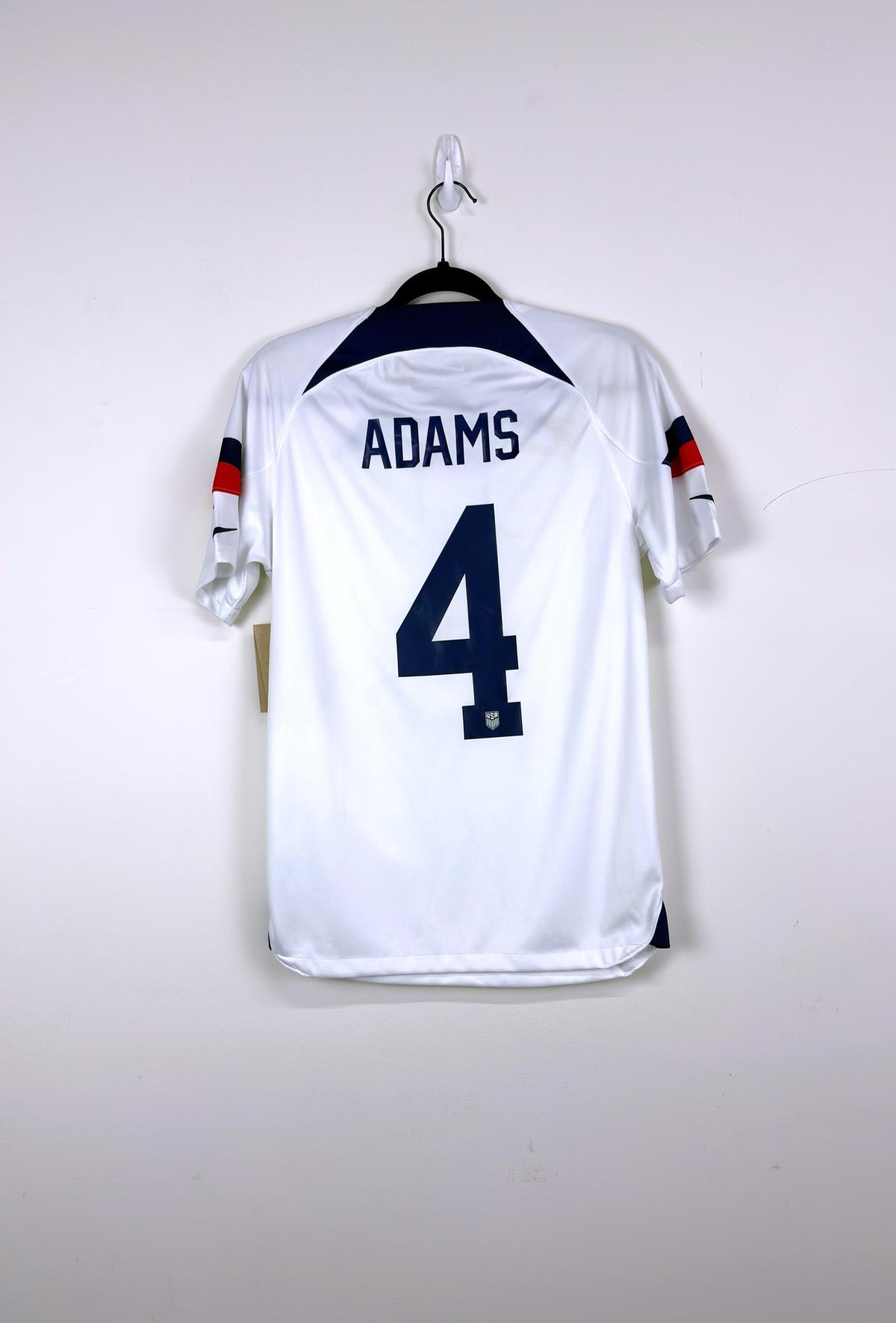 '22-23 US Men's National Football Team Home Kit - 'Adam #4'