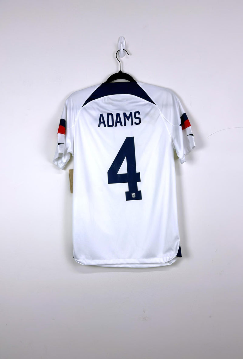 '22-23 US Men's National Soccer Team Home Kit - 'Adam #4'