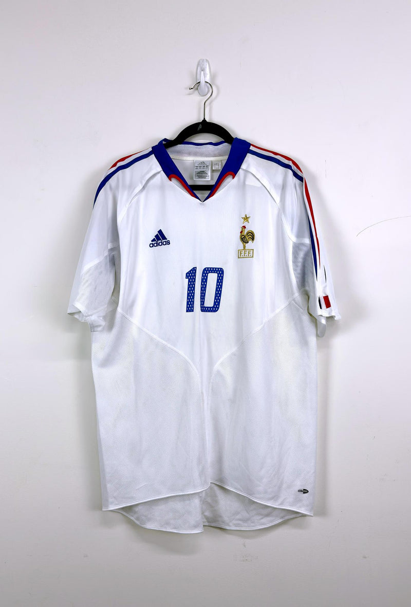 '03 France National Football Team Away Kit - 'Zidane #10'