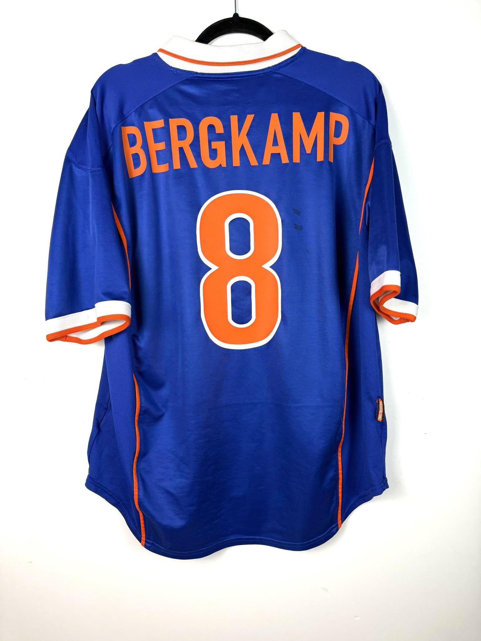 '98 Netherlands Away Kit - 'Bergkamp #8'