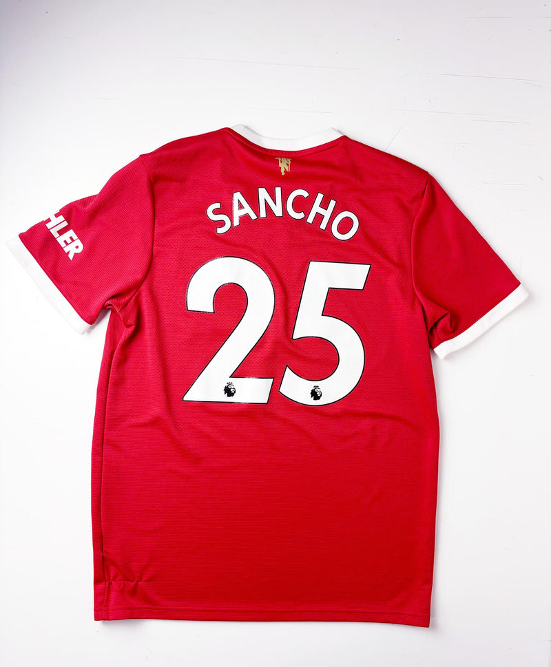 '21-22 Manchester United Home Kit - 'Sancho #25'