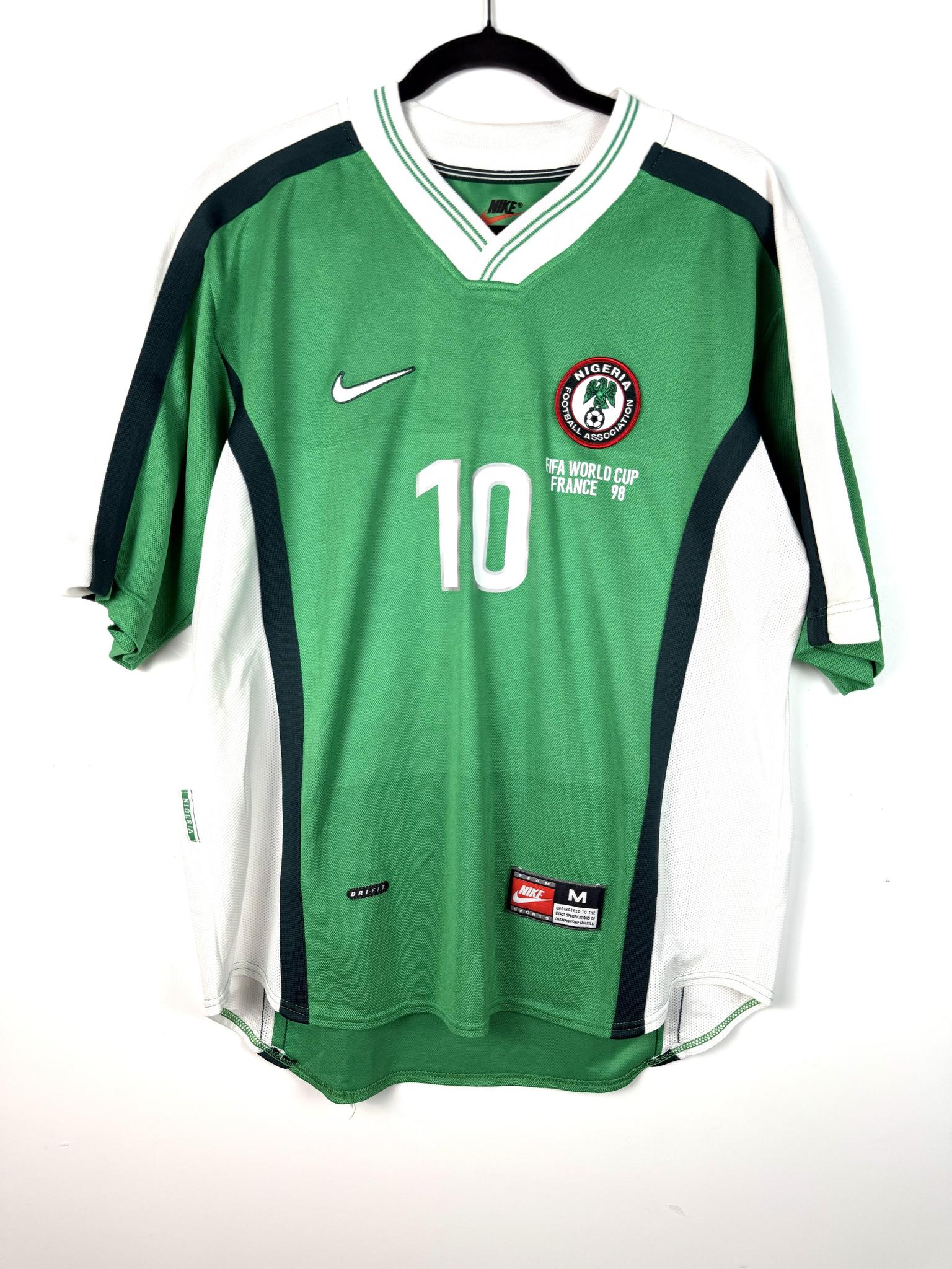 '98 nigeria Home Kit - 'Okocha #10'