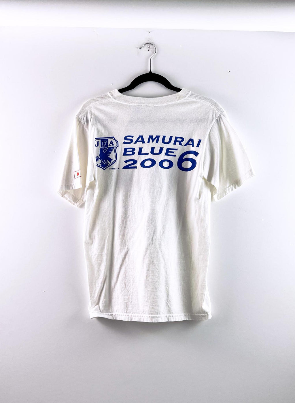 '06 Japan National Samurai Blue Mickey Mouse Tee