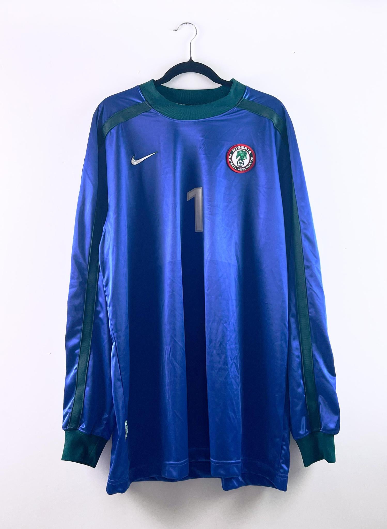 '98-00 Nigeria National Football Team Goalkeeper Kit - '#1'