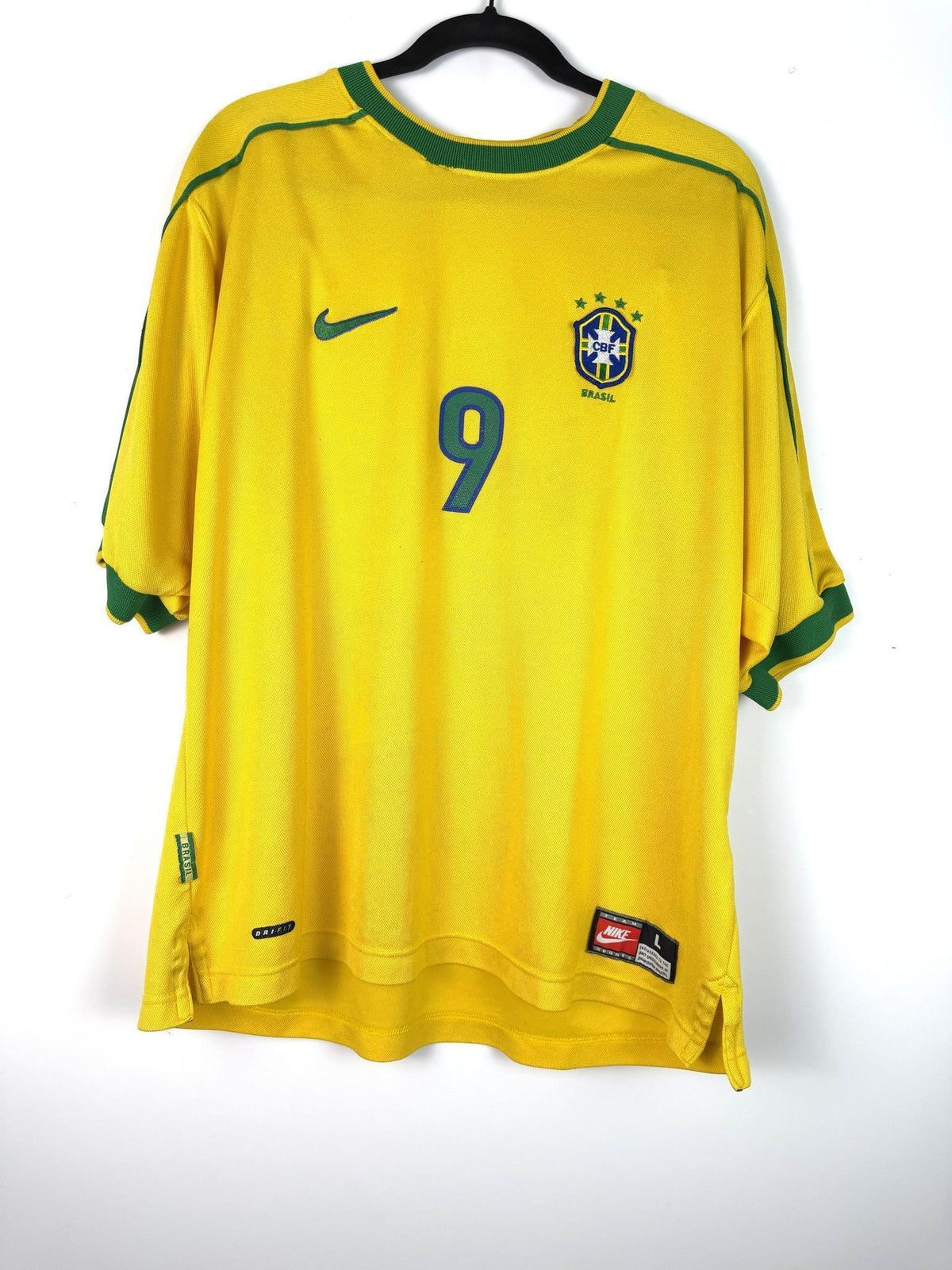 '98 Brazil Home Kit - 'Ronaldo #9'