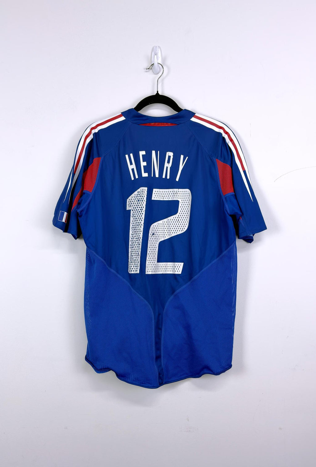 '04-06 France National Football Team Home Kit - 'Henry #12'
