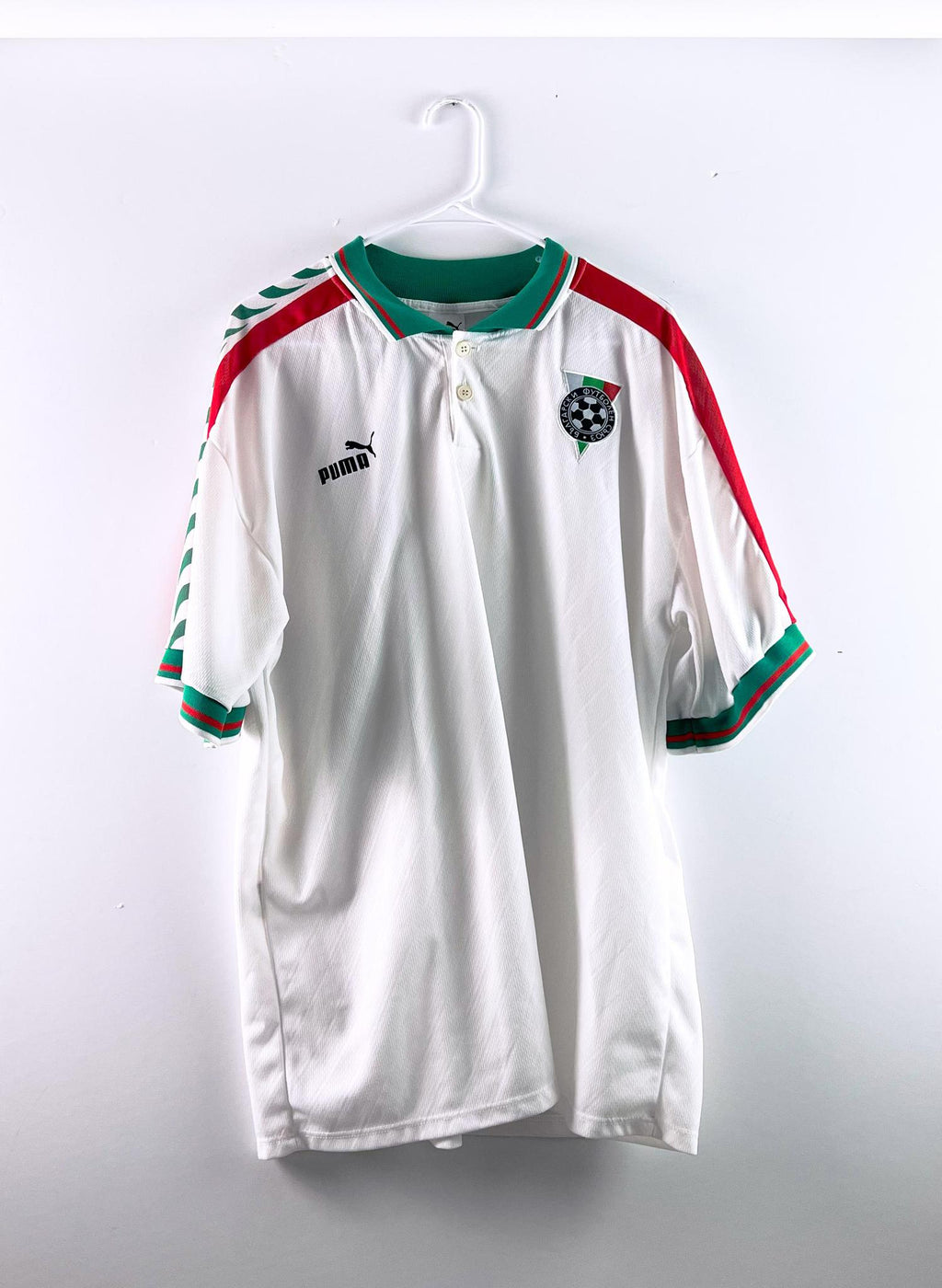'96-97 Bulgaria National Football Team Home Kit