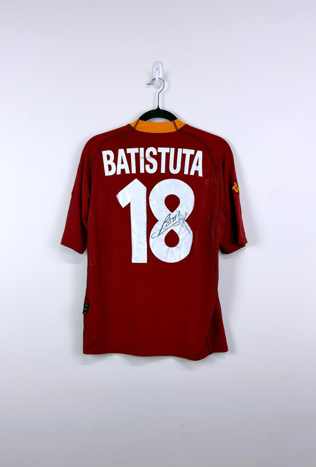 '02-03 AS Roma Home Kit - 'Batistuta #18'