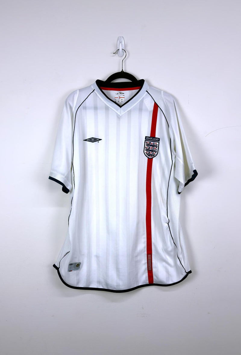 '02 England National Football Team Home Kit