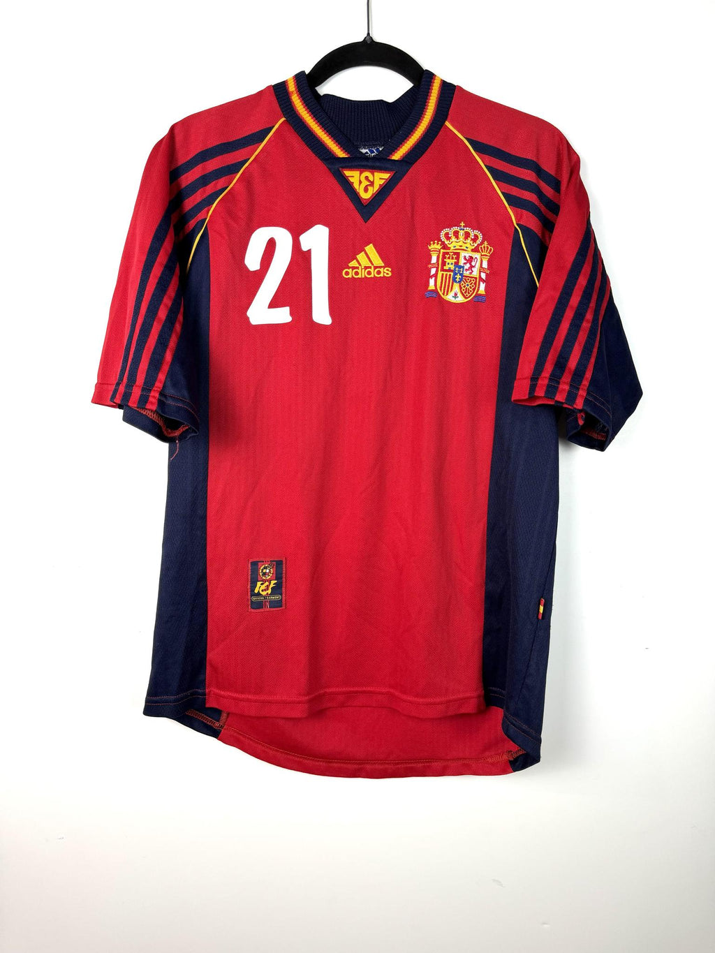 '98 Spain Home Kit - 'Luis Enrique #21'