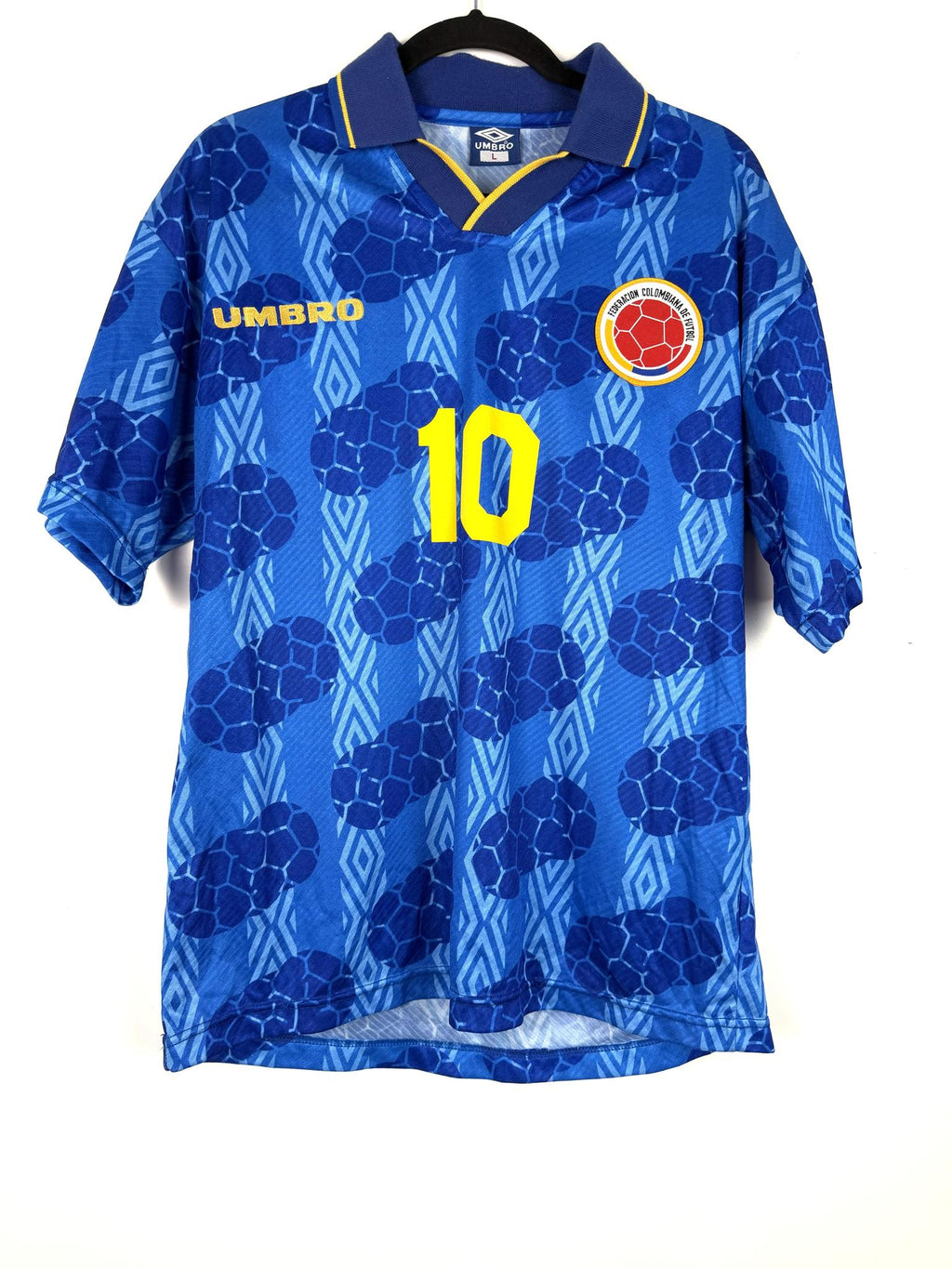 '94 Colombia Away Kit - 'Valderrama #10'