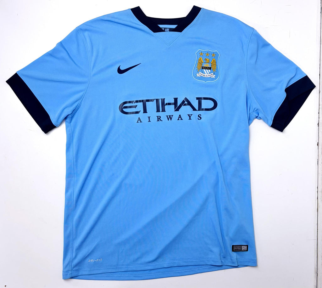 '14 Manchester City Home Kit - 'Silva #21'
