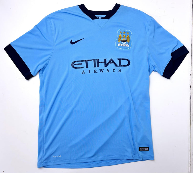 '14 Manchester City Home Kit - 'Silva #21'
