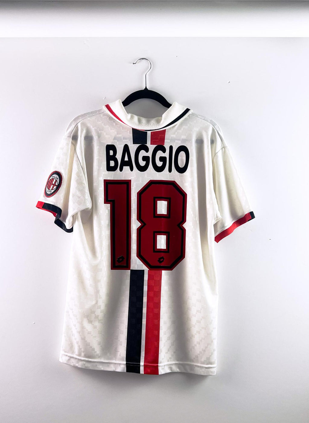 '95-96 AC Milan Away Kit - 'Baggio #18'