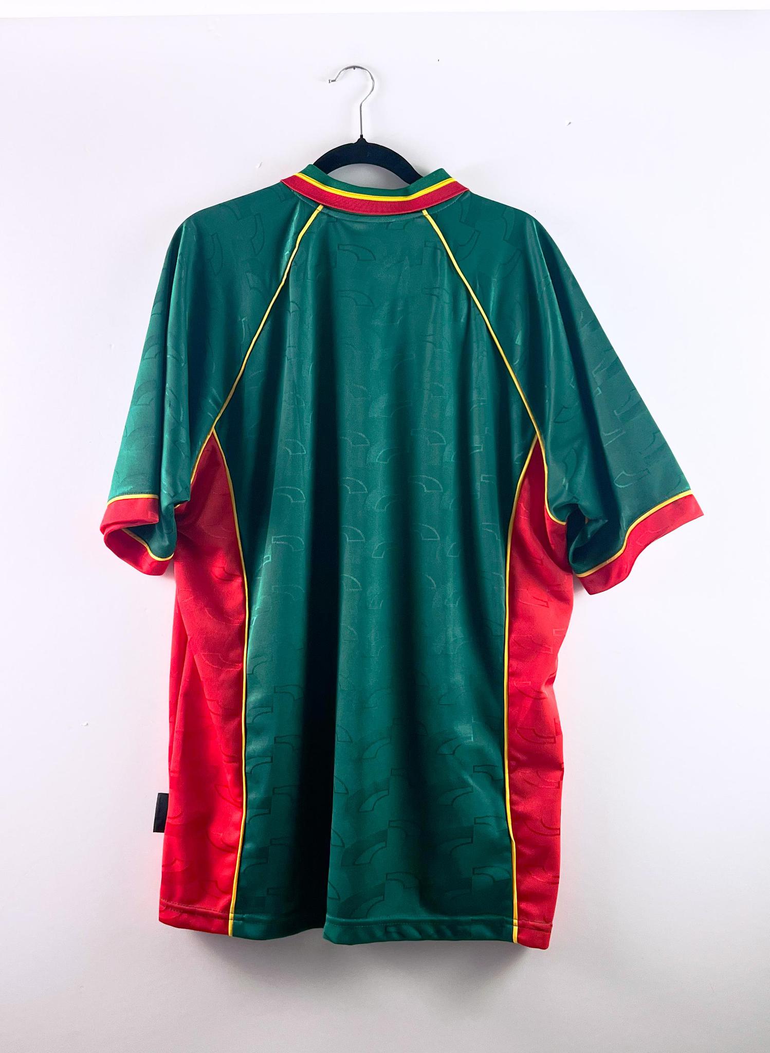'98 Cameroon National Football Team Home Kit