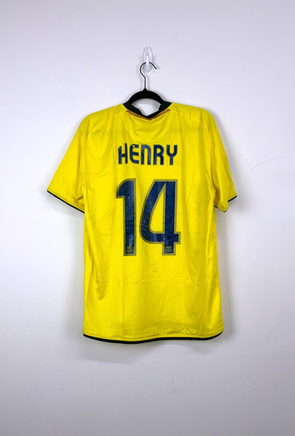 '08 FC Barcelona Away Kit - 'Henry #14'