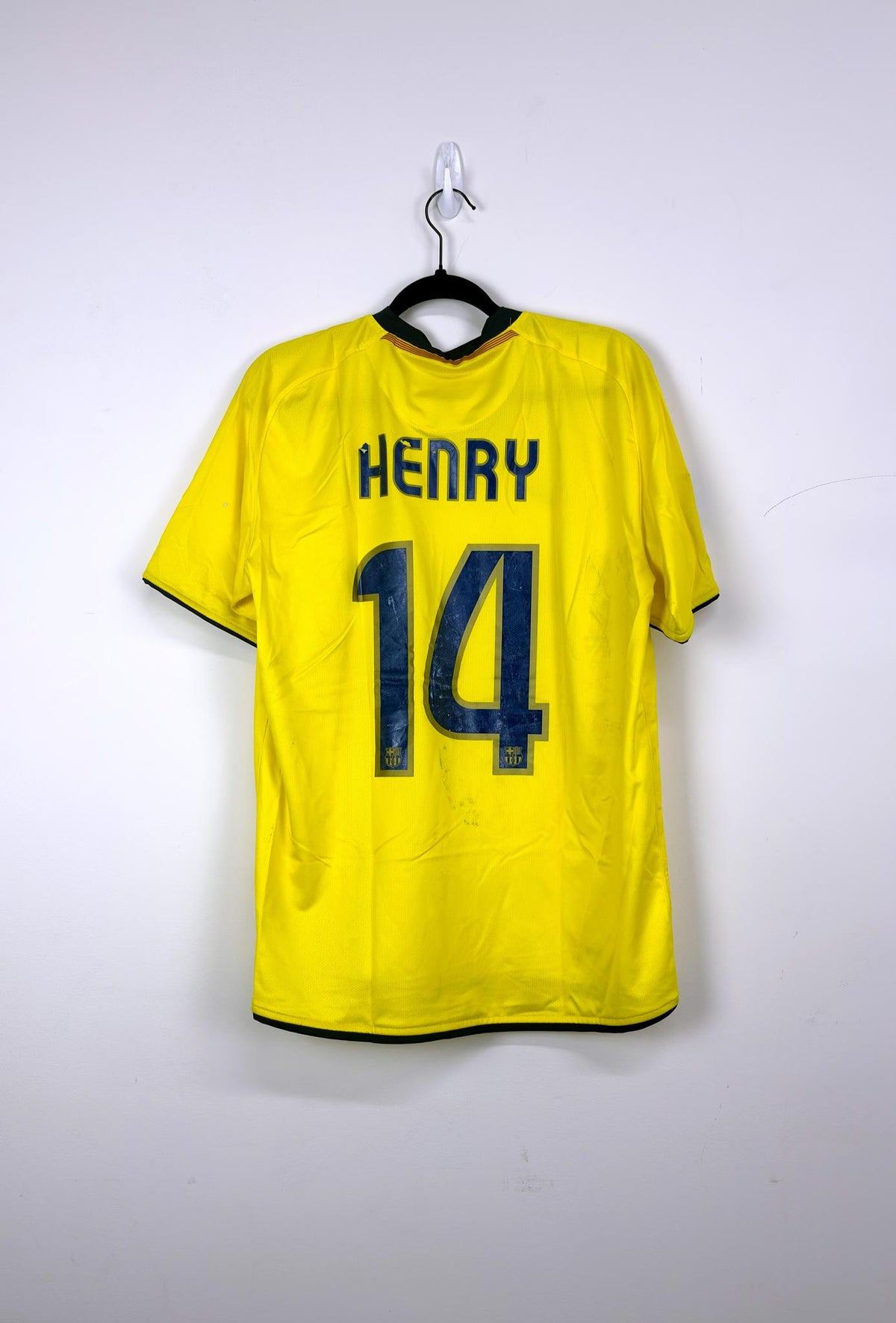 '08 FC Barcelona Away Kit - 'Henry #14'