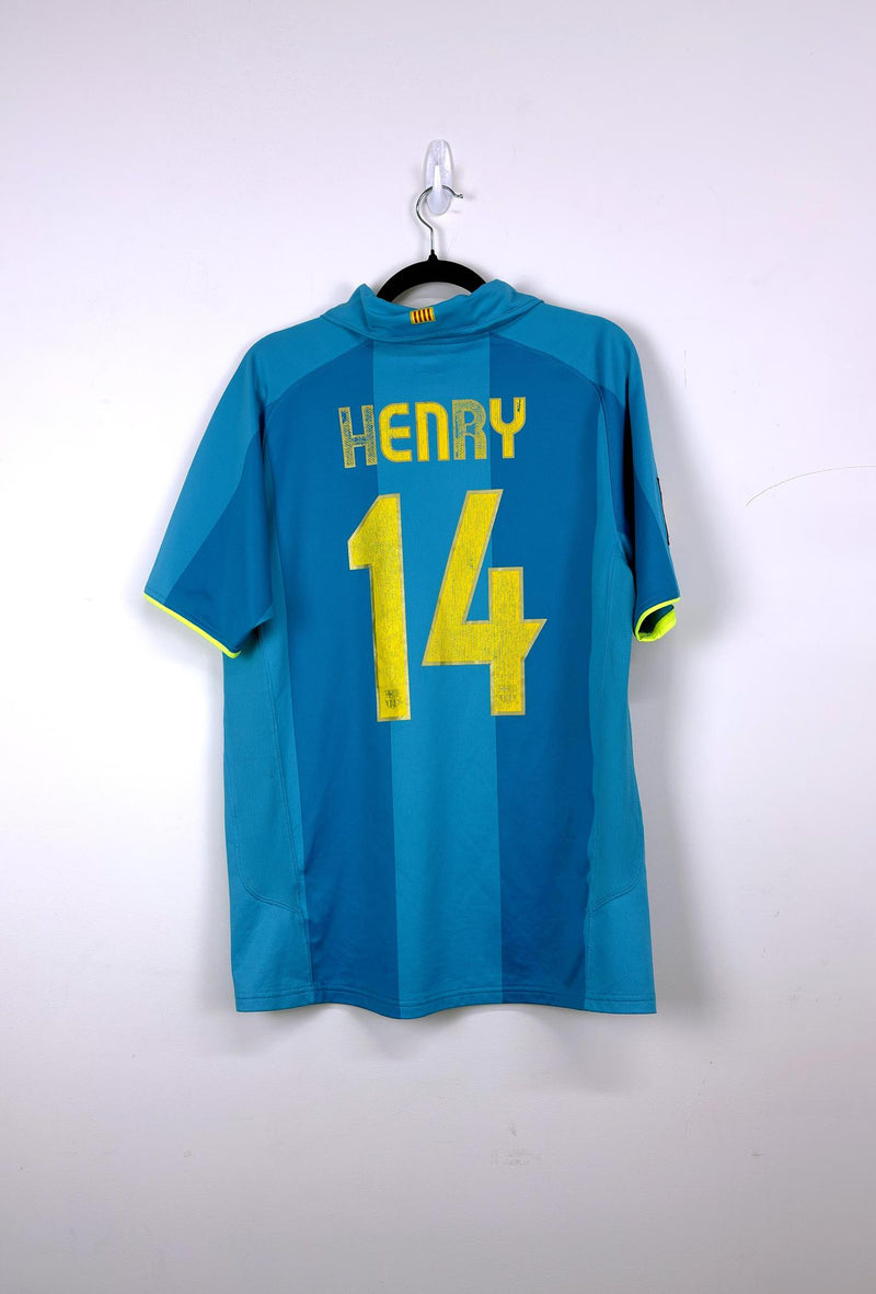 '07 FC Barcelona Third Kit - 'Henry #14'