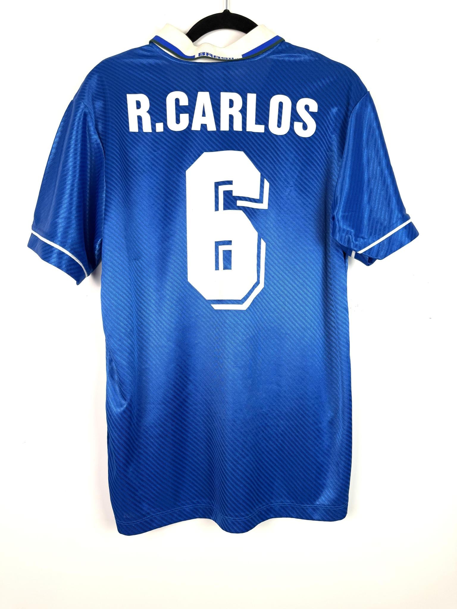 '94 Brazil Away Kit - 'R.Carlos #6'