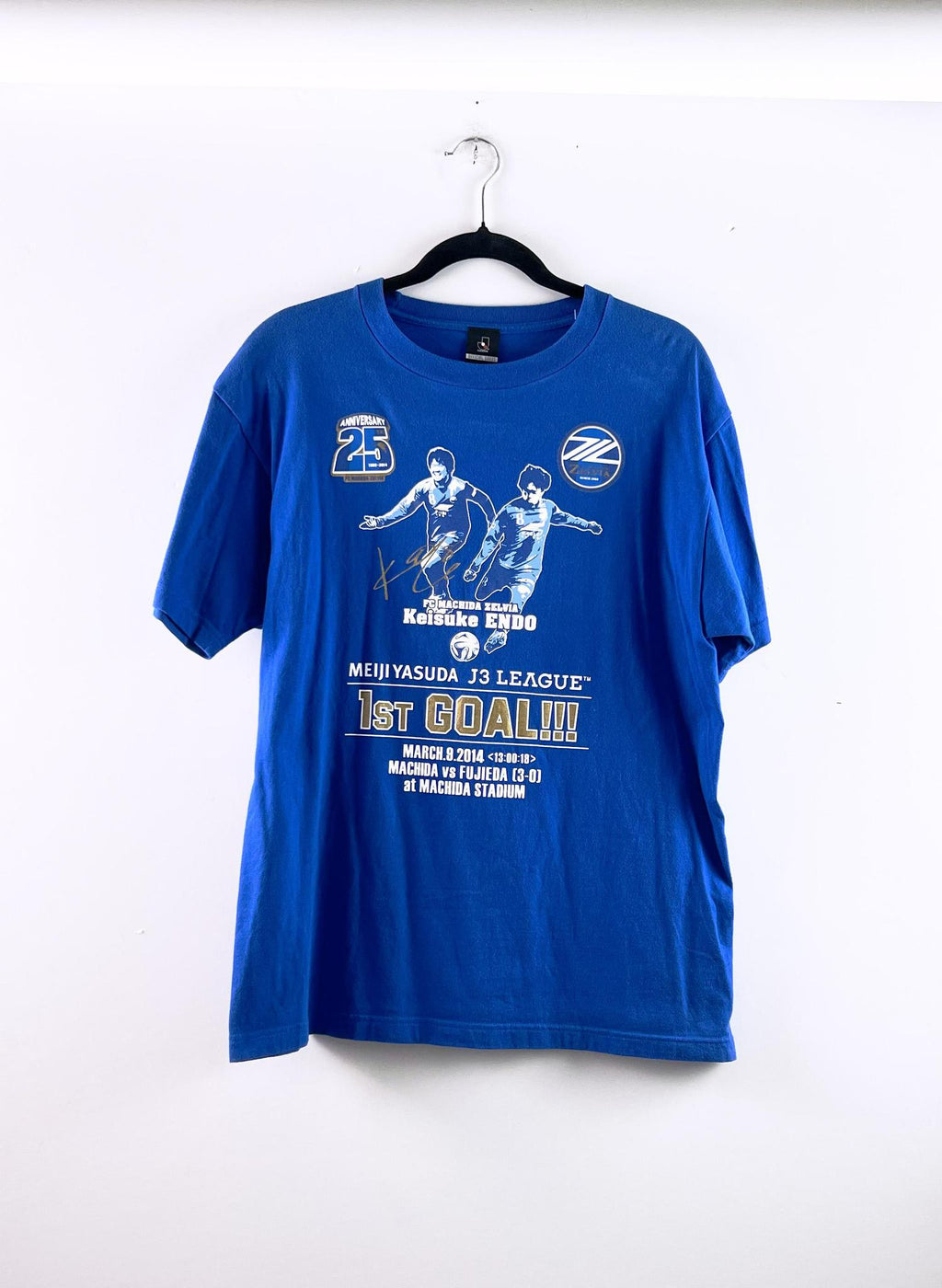 '14 FC Machida Zelvia J3 League Tee - 'Keisuke Endo #8'