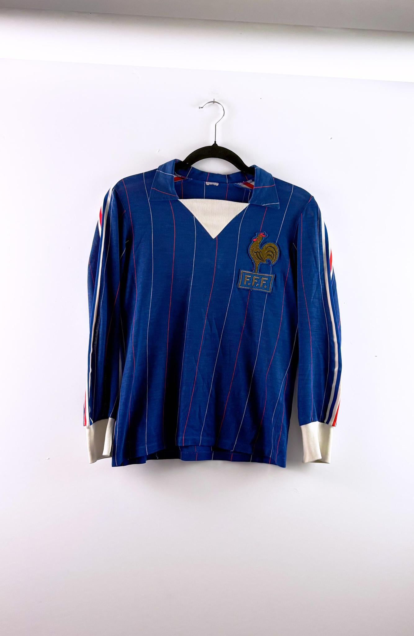 '80-82 France National Football Team Home Kit