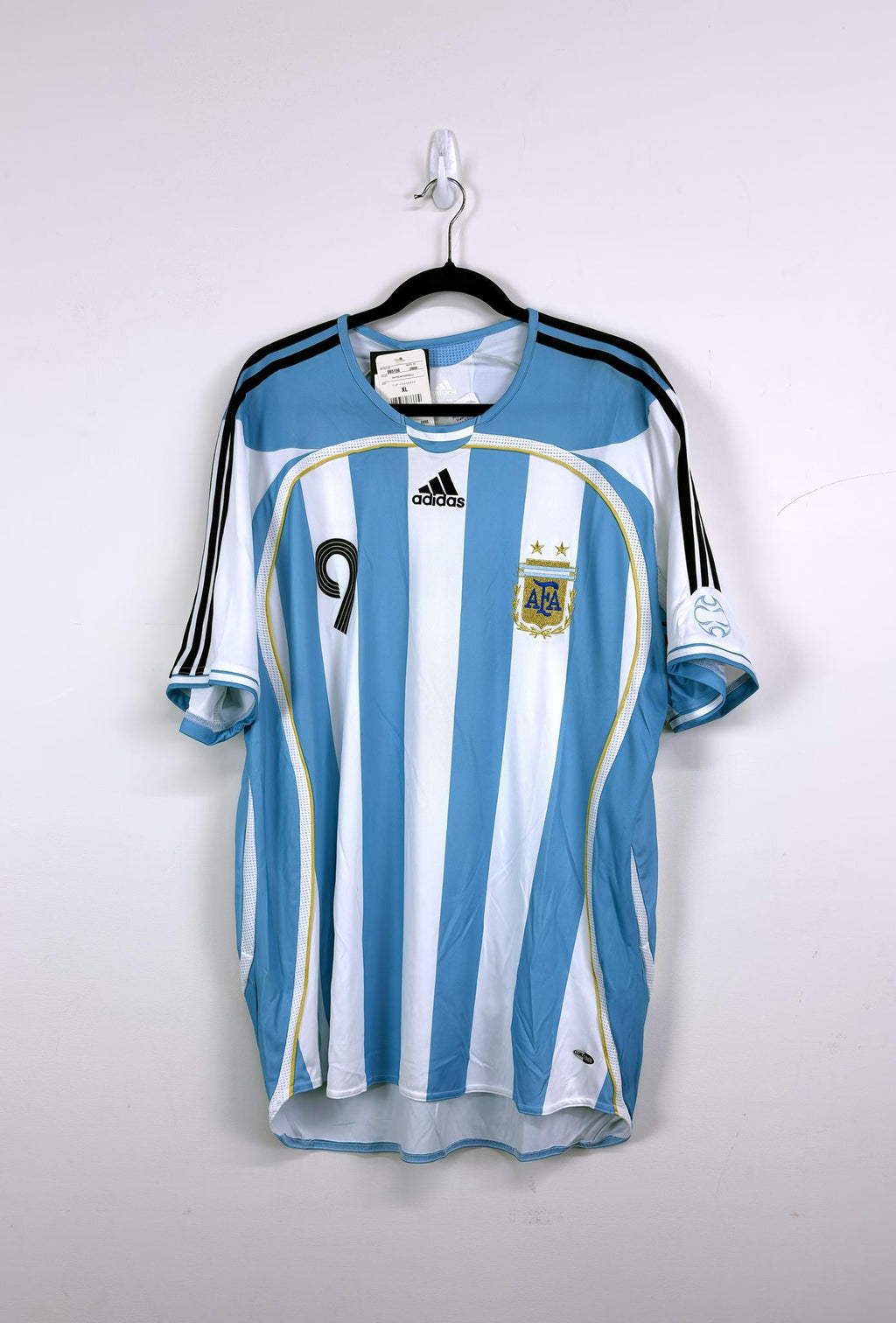 '06 Argentina National Football Home Kit - 'Crespo #9'