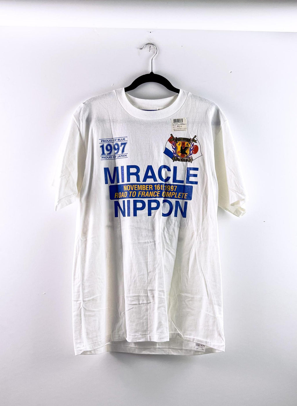 '97 Japan National Miracle Nippon Road to France Tee