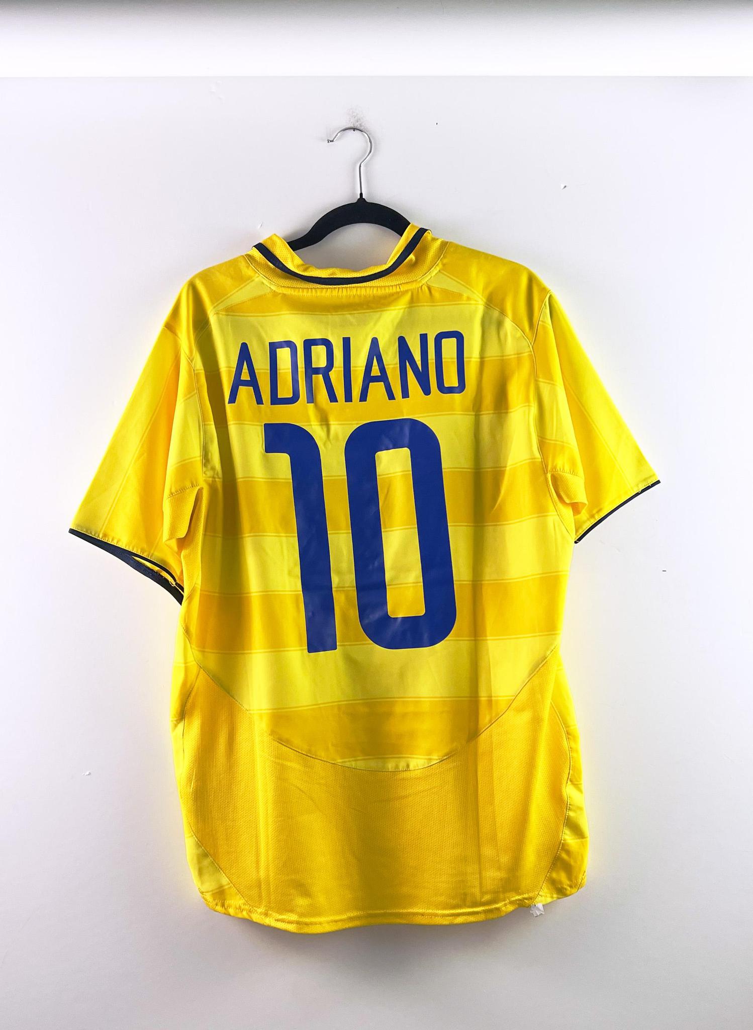 '03-04 Inter Milan Away Kit - 'Adriano #10'