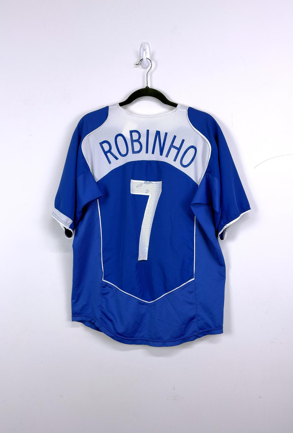 '02 Brazil National Football Team Away Kit - 'Robinho #7'
