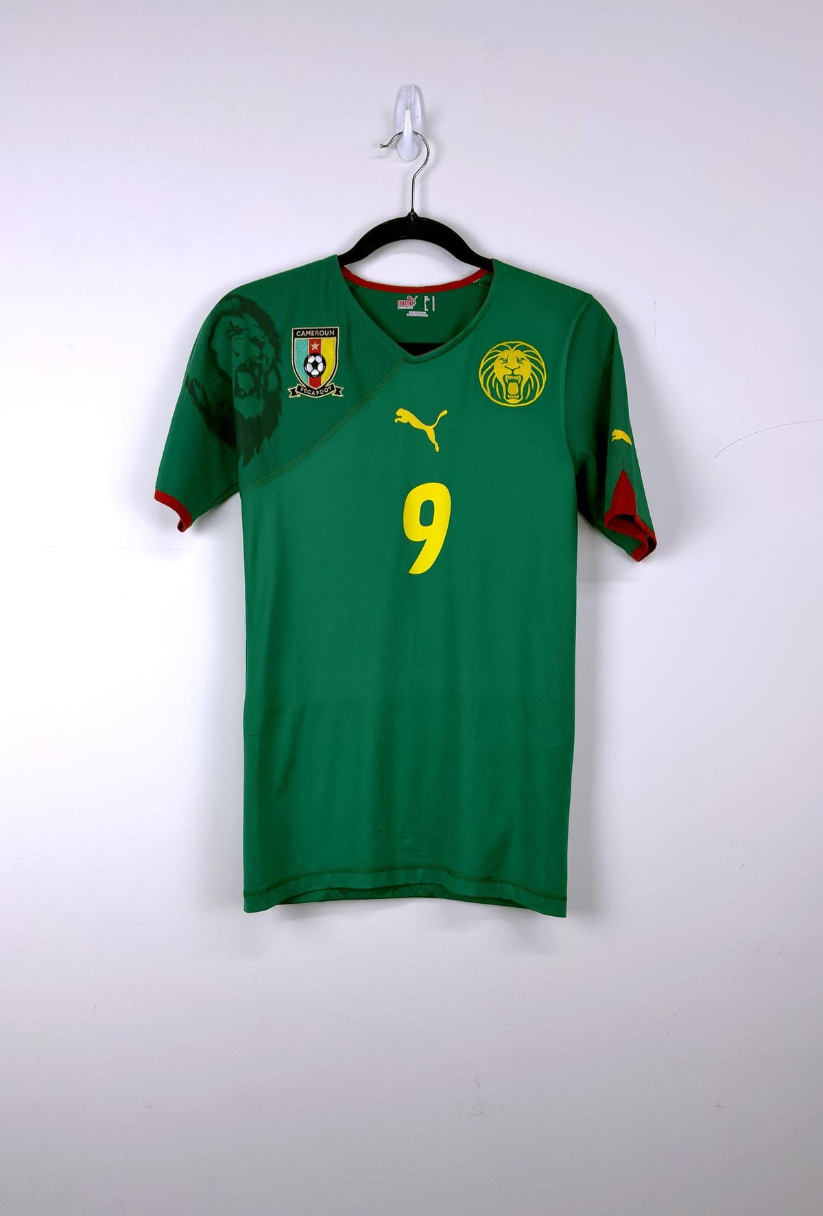 '10-11 Cameroon National Football Team Home Kit - 'Eto'o #9'