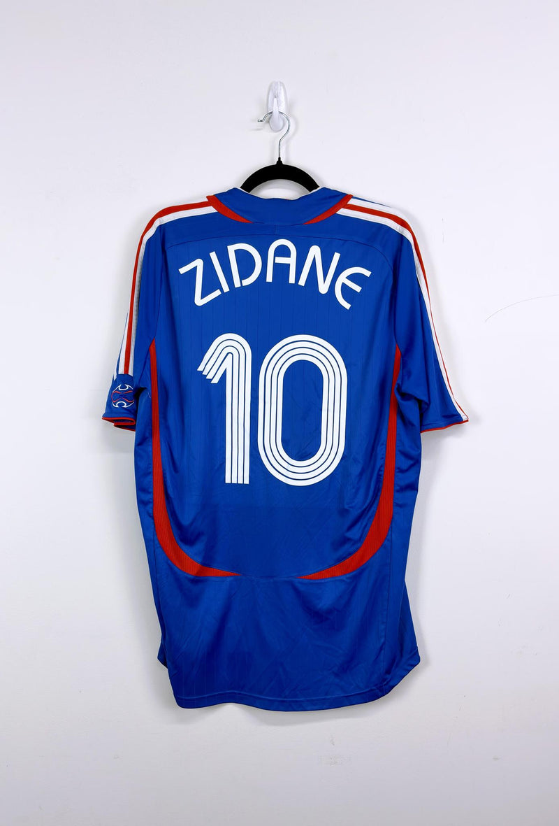 '06 France National Football Team Home Kit - 'Zidane #10'