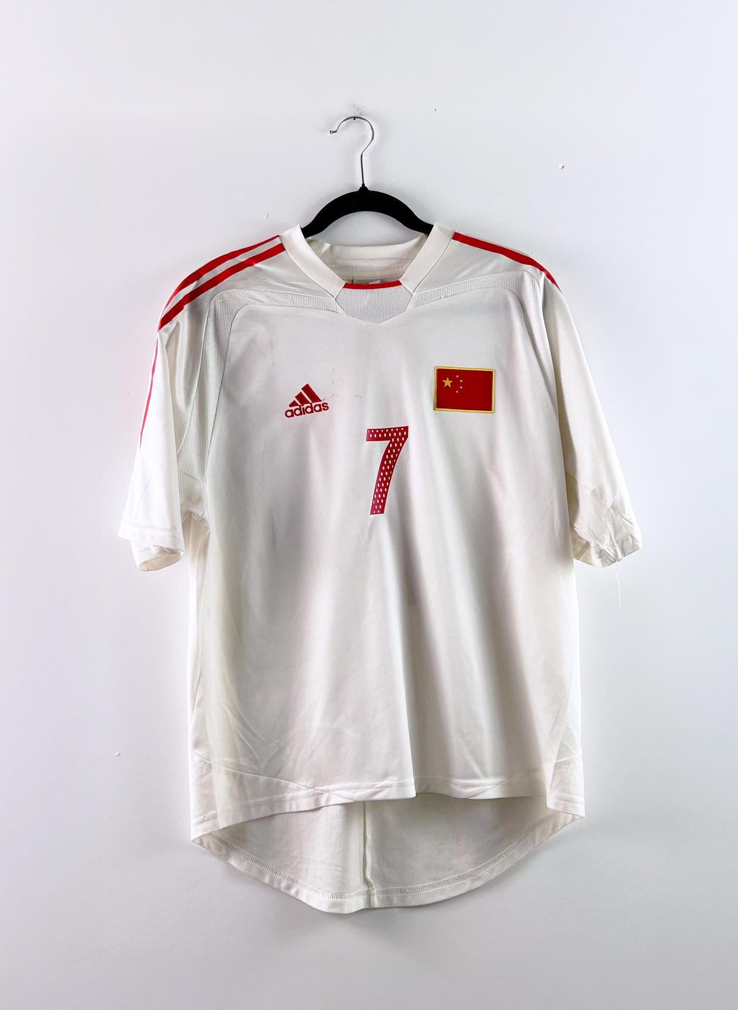'04 China National Football Team Away Kit - 'Jihai #7'