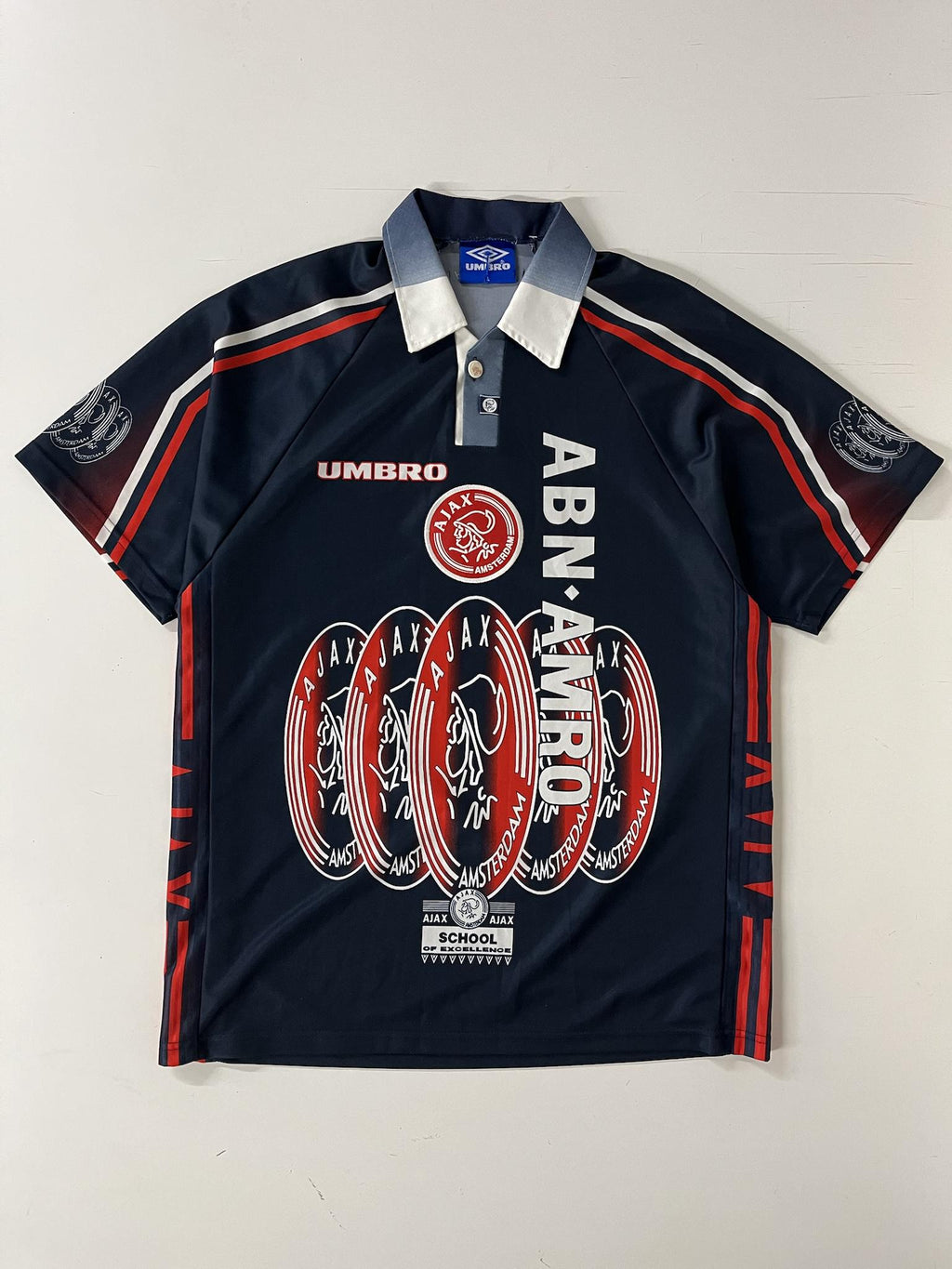 '97-98 Ajax Amsterdam FC Away Kit - 'F. De Boer #4'
