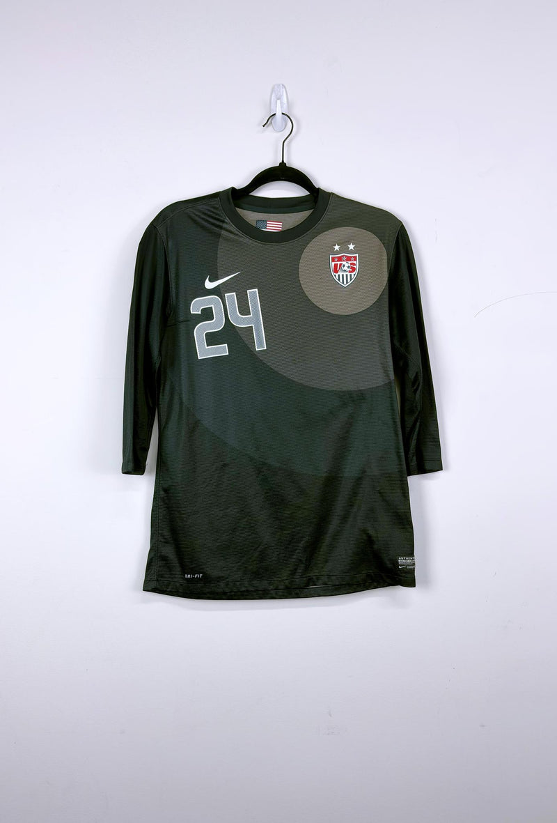 '12 US Women's National Soccer Team Goalkeeper Kit - 'Harris #24'