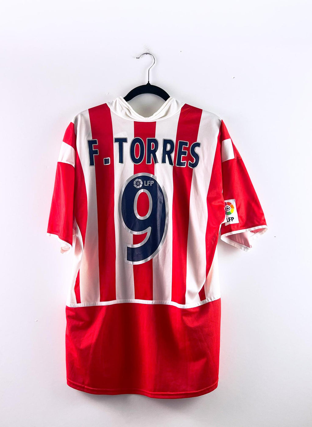 '02 Atlético de Madrid Home Kit - 'F. Torres #9'
