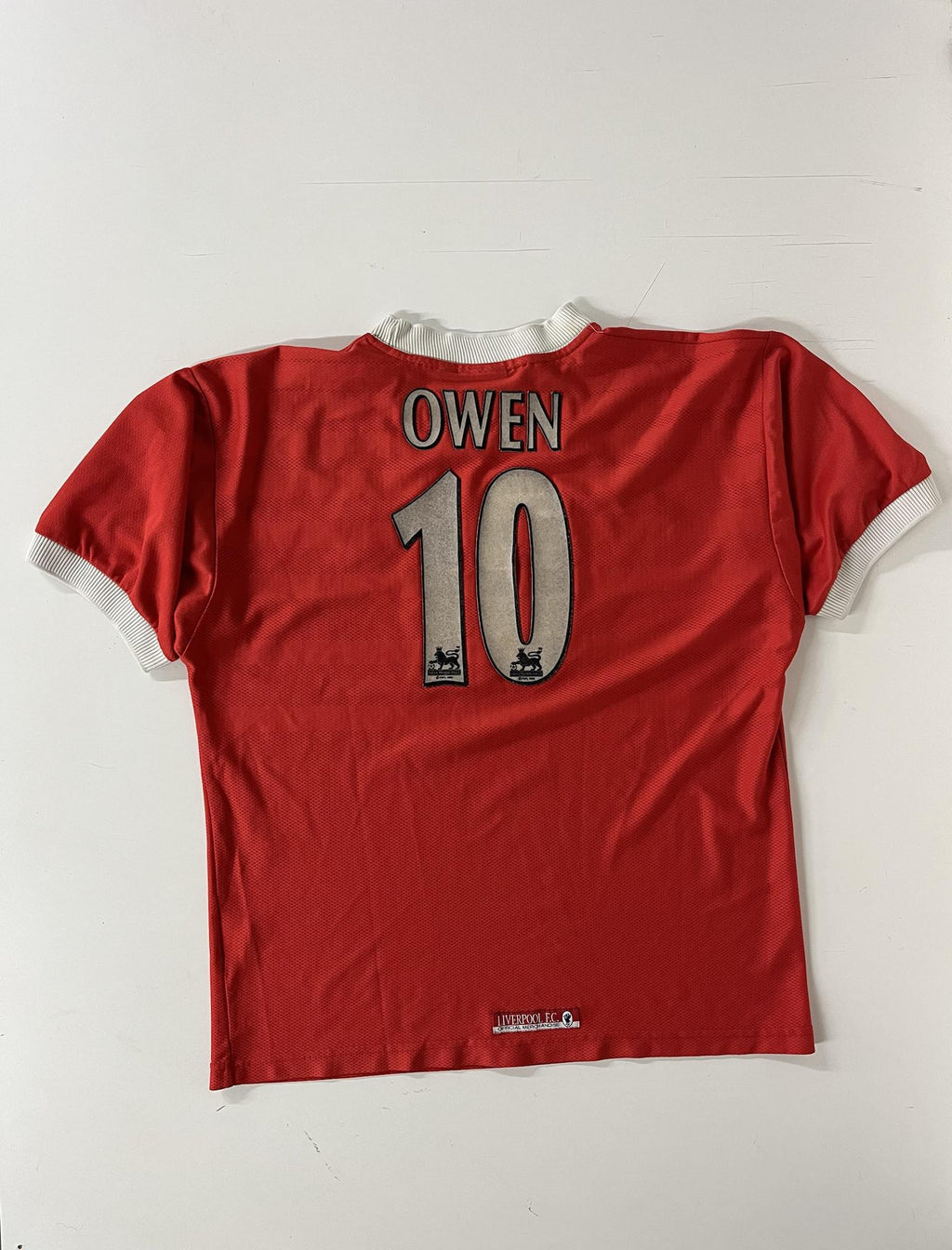 '98-00 Liverpool FC Home Kit - 'Owen #10'