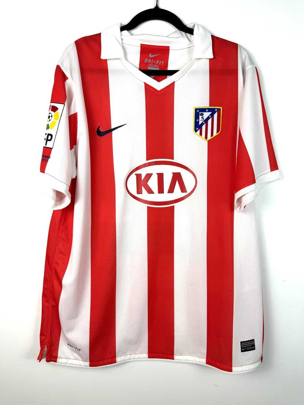 '10 Atletico Madrid Home Kit - 'Agüero #10'