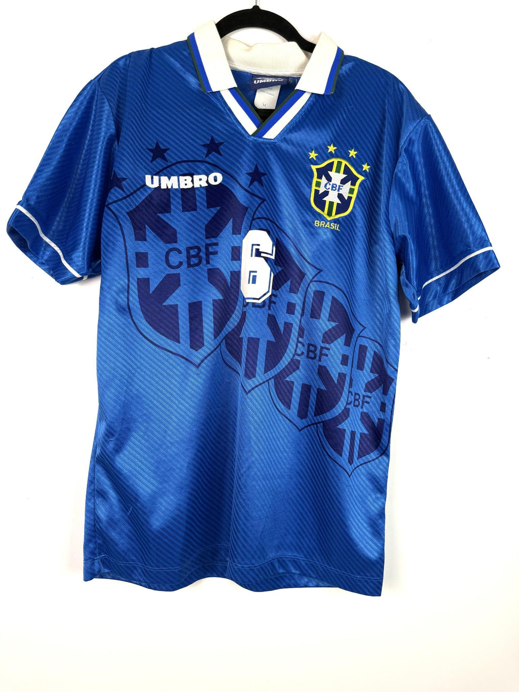 '94 Brazil Away Kit - 'R.Carlos #6'