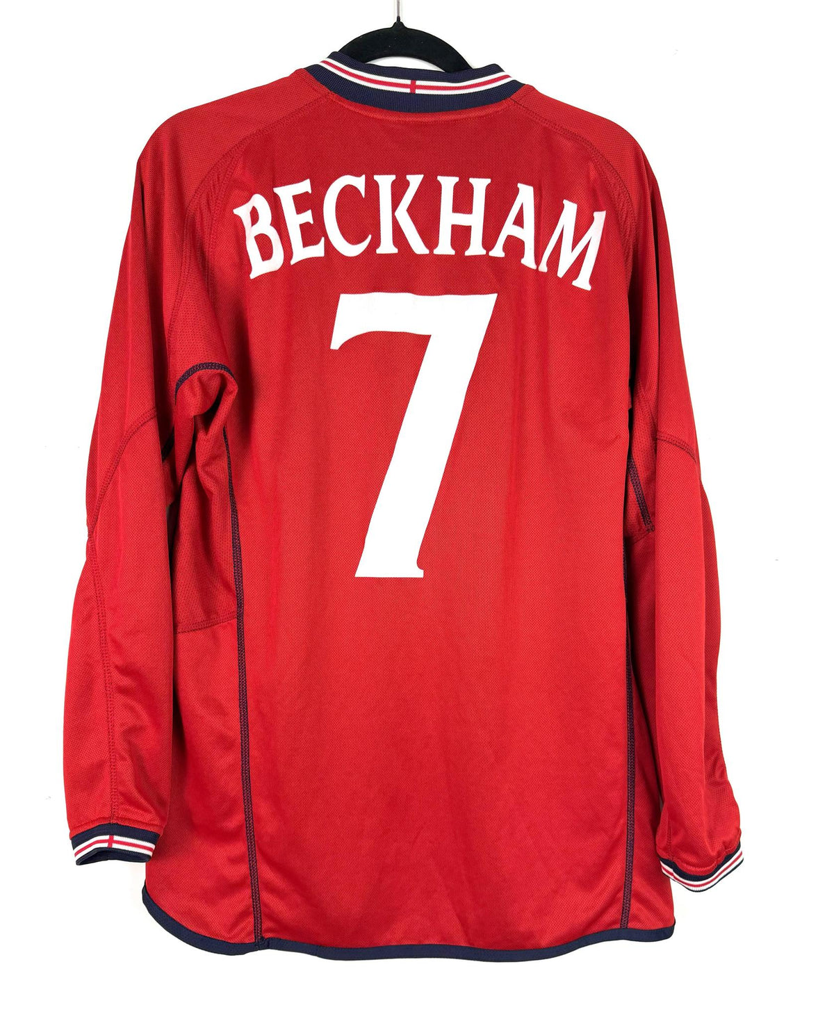 '02 England Away Kit - 'Beckham #7'