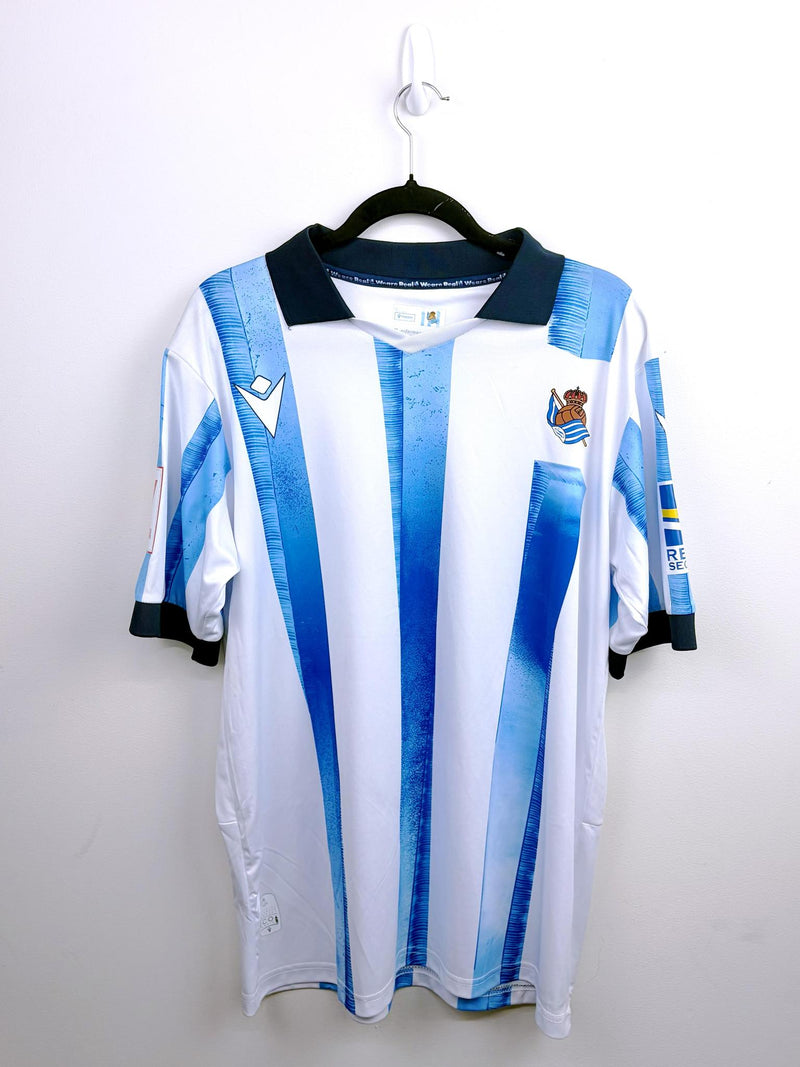 '23-24 Real Sociedad Home Kit - ' Take #14'