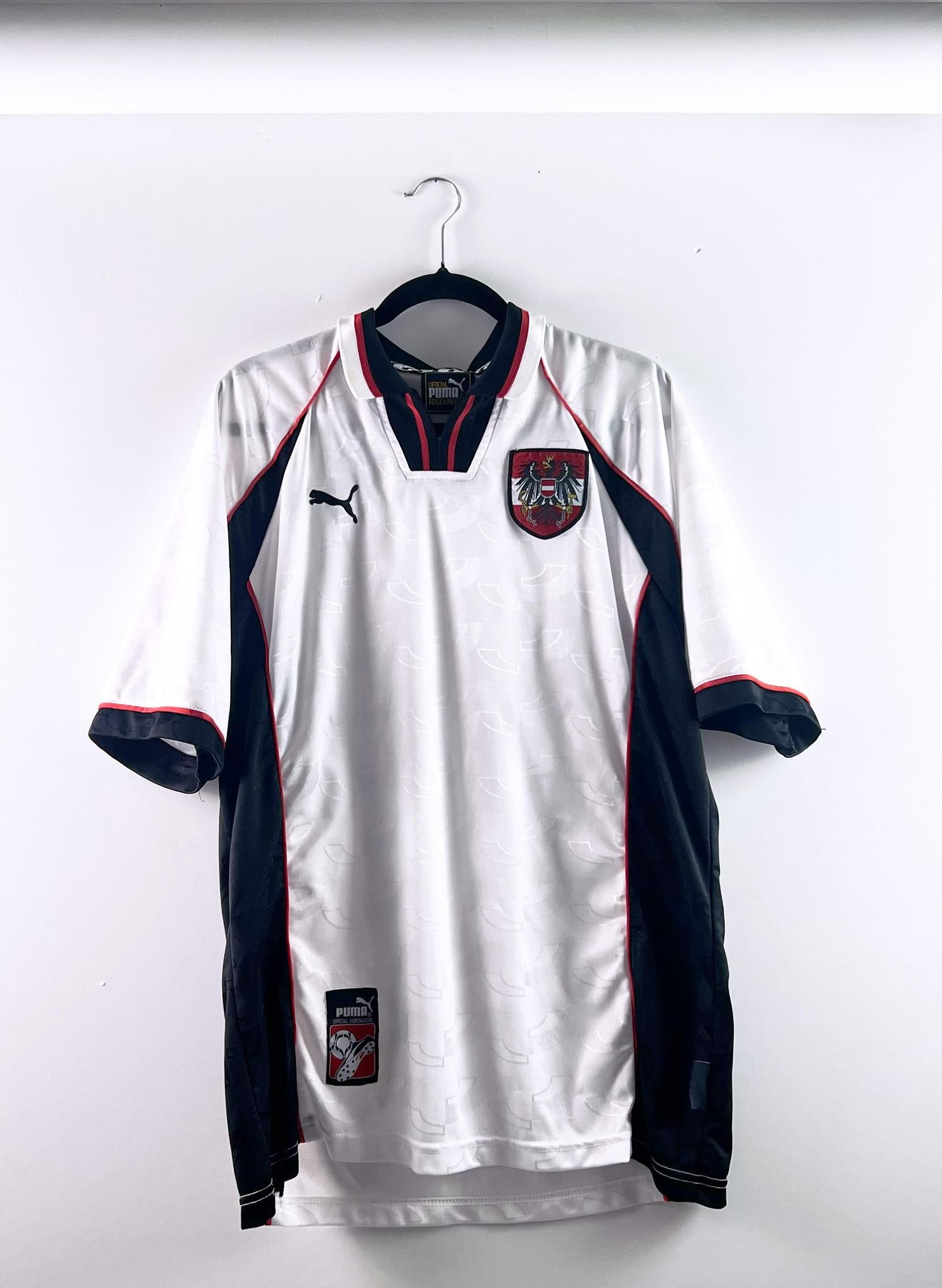 '98-00 Austria National Football Team Home Kit