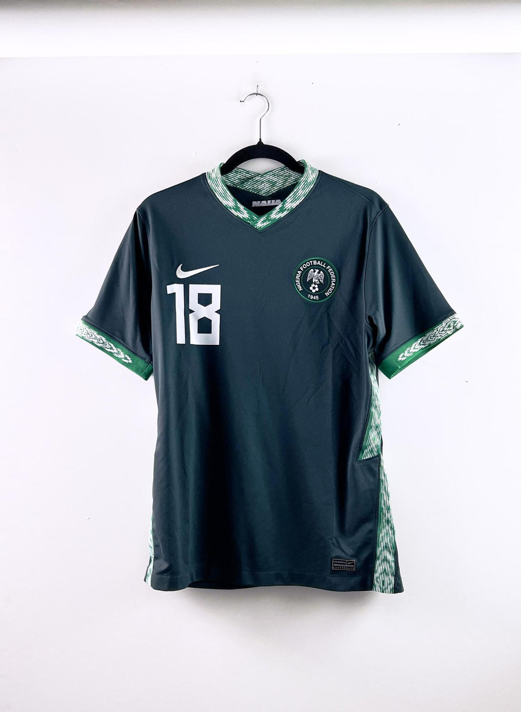 '20-21 Nigeria National Football Team Away Kit - 'Iwobi #18'