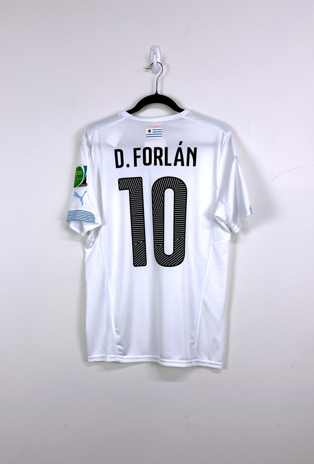'10 Uruguay National Football Team Away Kit - 'D. Forlán #10'