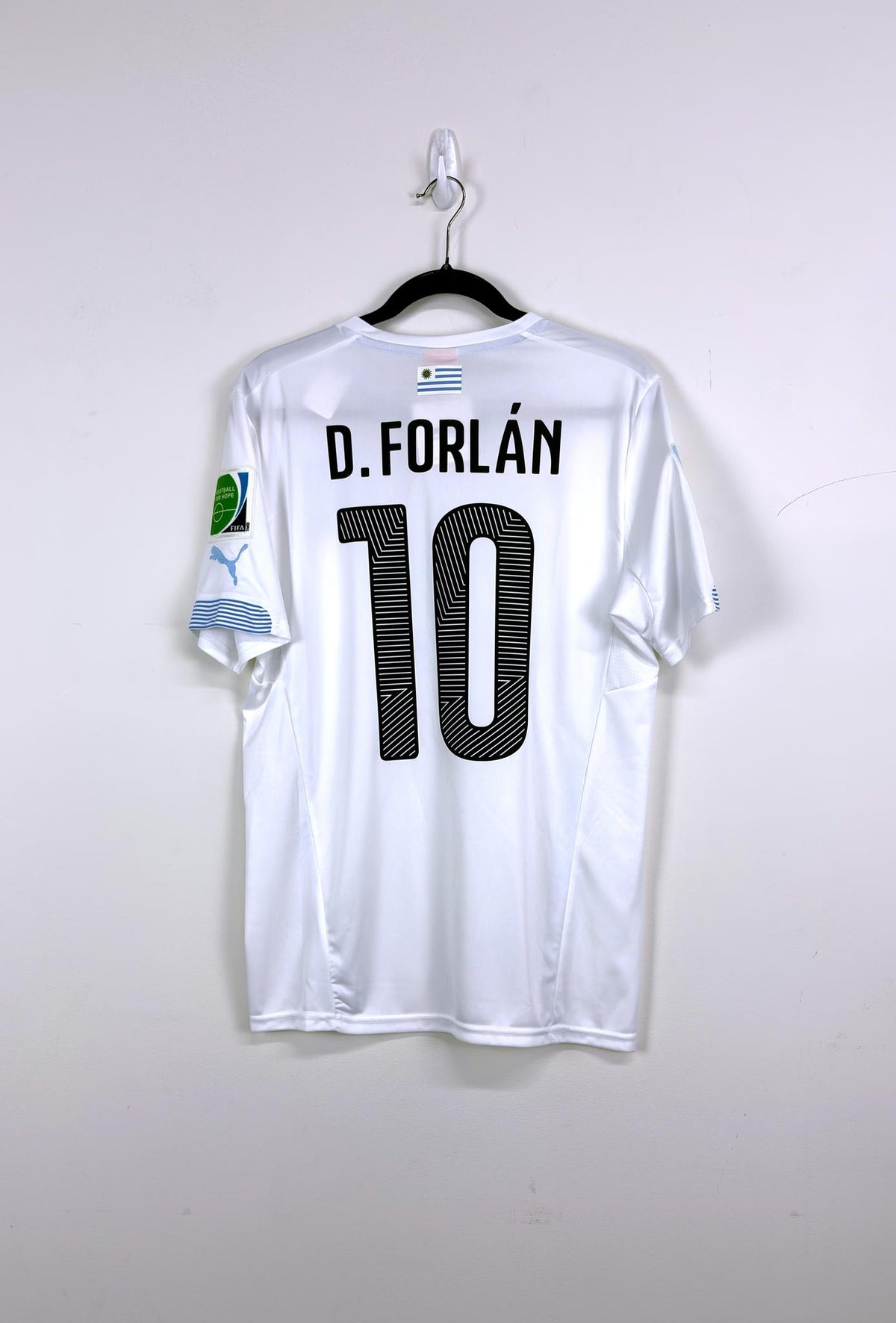 '10 Uruguay National Football Team Away Kit - 'D. Forlán #10'