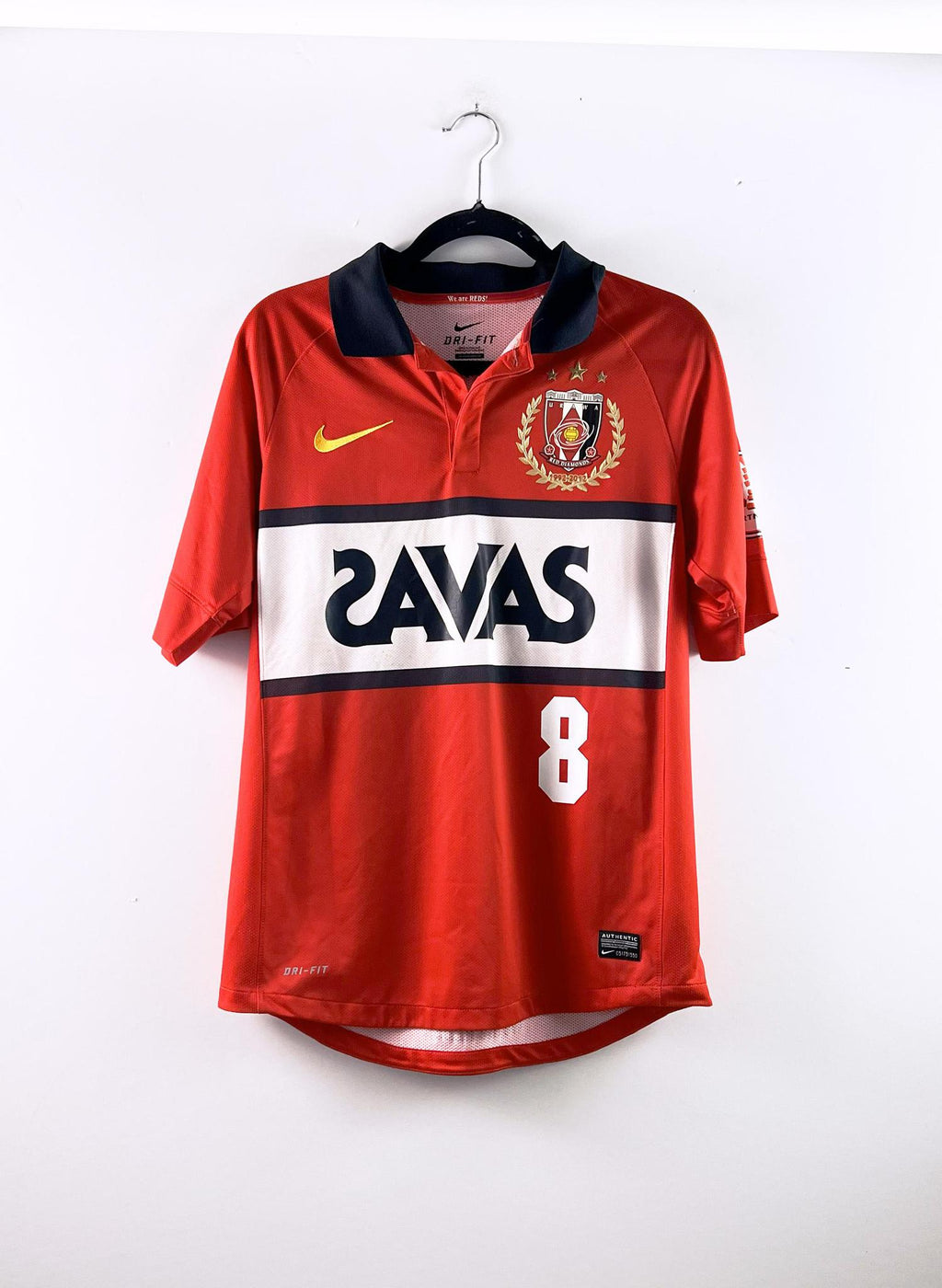 '12 Urawa Red Diamonds Home Kit - 'Kashiwagi #8'