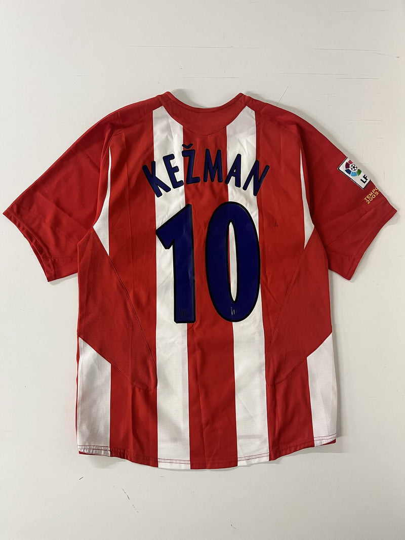 '05-06 Atlético Madrid Home Kit - 'Kezman #10'