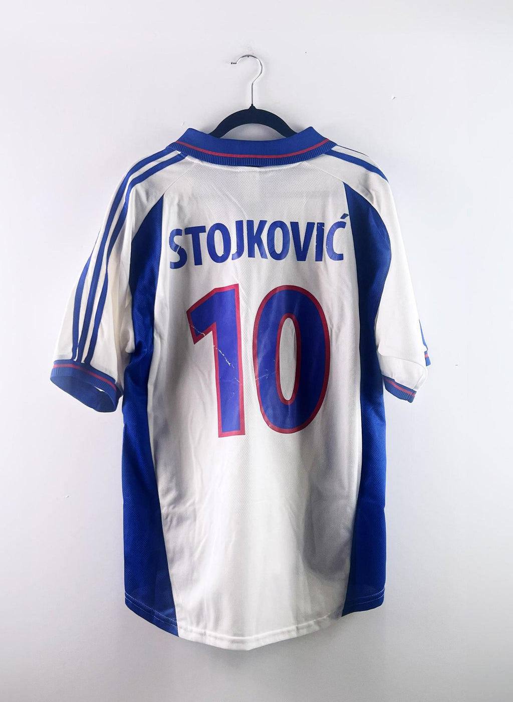 '00-01 Yugoslavia National Football Team Away Kit - 'D. Stojković #10'