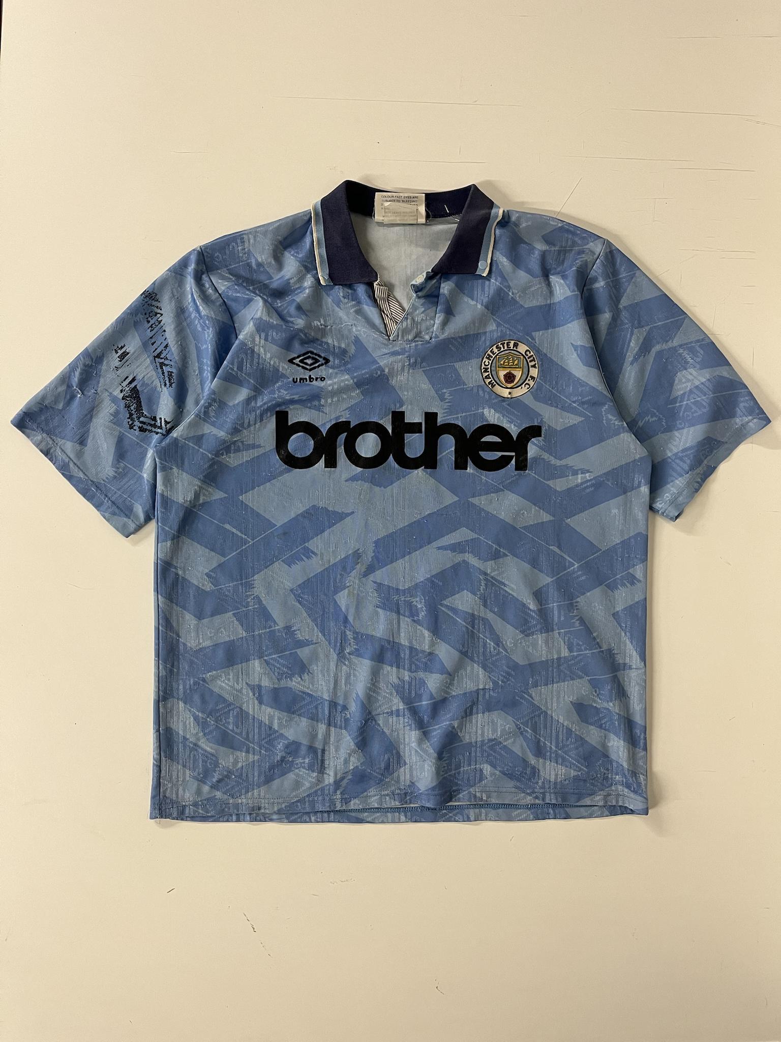 '90-'93 Manchester City Home Kit
